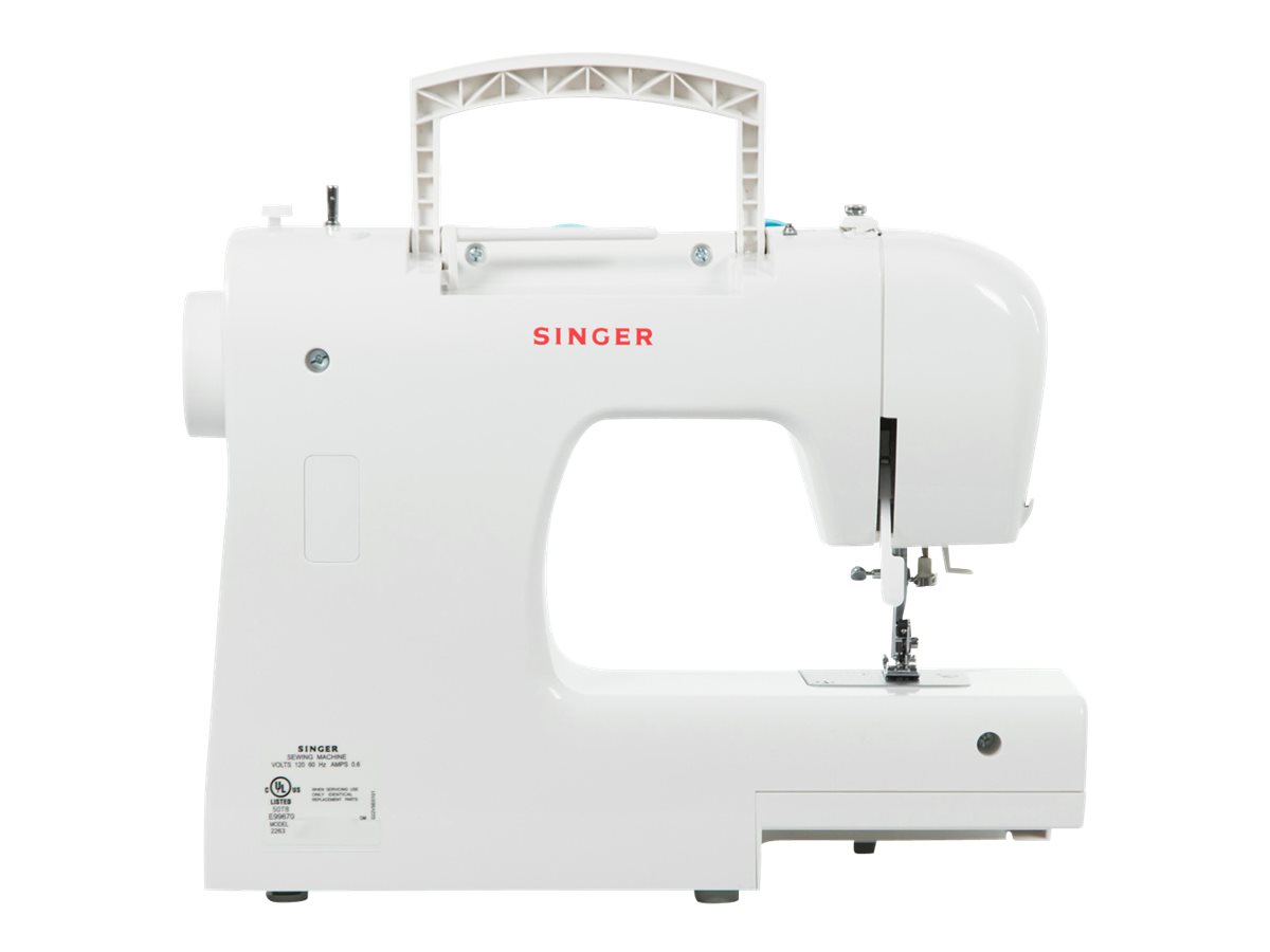 Singer SMC 2263/00  Sewing Machine | Singer | 2263 | Number of stitches 23 Built-in Stitches | Automatic | Number of buttonholes 1 | Power 120 W | White