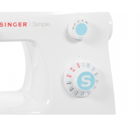 Singer SMC 2263/00  Sewing Machine | Singer | 2263 | Number of stitches 23 Built-in Stitches | Automatic | Number of buttonholes 1 | Power 120 W | White
