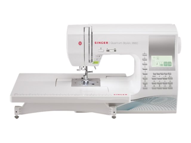 Singer | Sewing Machine | Quantum Stylist™ 9960 | Number of stitches 600 | Automatic | Number of buttonholes 13 | Power 55 W | White
