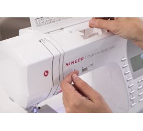Singer | Sewing Machine | Quantum Stylist™ 9960 | Number of stitches 600 | Automatic | Number of buttonholes 13 | Power 55 W | White