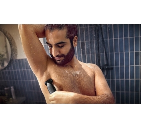 Philips Bodygroom 3000 Series BG3017/01 Kūno plaukų skustuvas / kirpimo mašinėlė, Juoda/Pilka