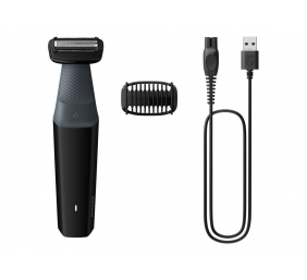 Philips | Hair clipper for body | BG3017/01 | Cordless | Wet & Dry | Number of length steps 1 | Black