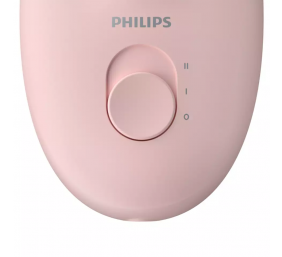 Philips | Corded Compact Epilator | BRE285/00 Satinelle Essential | White/Pink