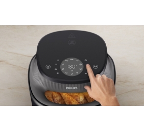 Philips 3000 Series NA322/00 Karšto oro gruzdintuvė 4.2 L 1400 W, Juoda