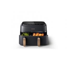 Philips Airfryer | NA352/00 | Power 2750 W | Capacity 9 L | Rapid Air technology | Charcoal Grey/Copper