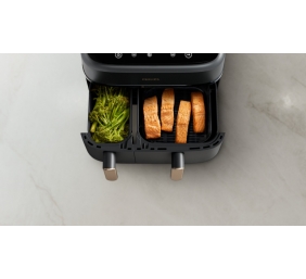 Philips Airfryer | NA352/00 | Power 2750 W | Capacity 9 L | Rapid Air technology | Charcoal Grey/Copper