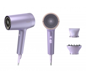 Philips Hair Dryer | BHD720/10 | 1800 W | Number of temperature settings 4 | Ionic function | Diffuser nozzle | Purple