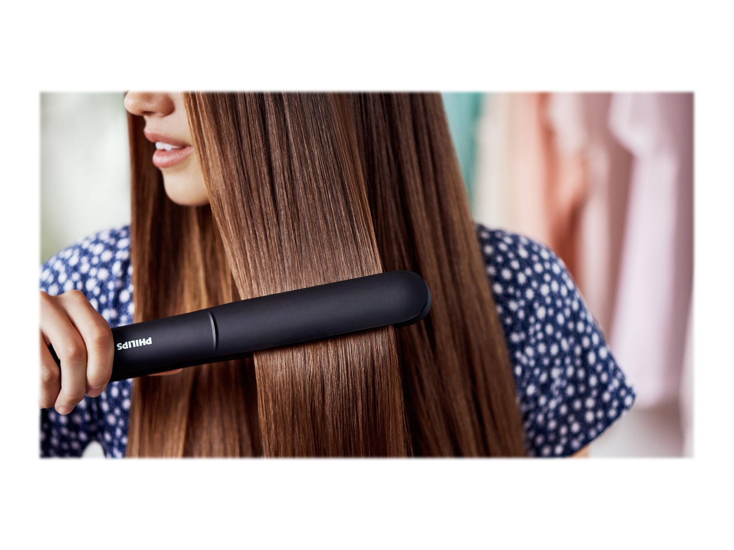 Philips | Hair Straitghtener | BHS376/00 StraightCare Essential | Ceramic heating system | Temperature (min) 160 °C | Temperature (max) 230 °C | Black