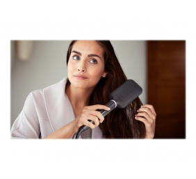 Philips | StyleCare Essential Heated straightening brush | BHH880/00 | Warranty 24 month(s) | Ceramic heating system | Temperature (min) 170 °C | Temperature (max) 200 °C | Number of heating levels 2 | Black