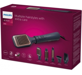 Philips 5000 Series Air Styler BHA530/00 Plaukų formavimo šukos, Juoda