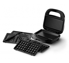 Philips Sandwich Maker | HD2350/80 | 750 W | Number of plates 3 | Black