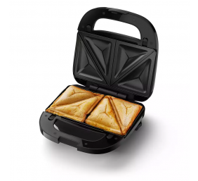 Philips Sandwich Maker | HD2350/80 | 750 W | Number of plates 3 | Black