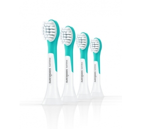 Philips Sonicare For Kids HX6034/90 Sonic Dantų šepetėlio galvutės, Mėlyna/Balta