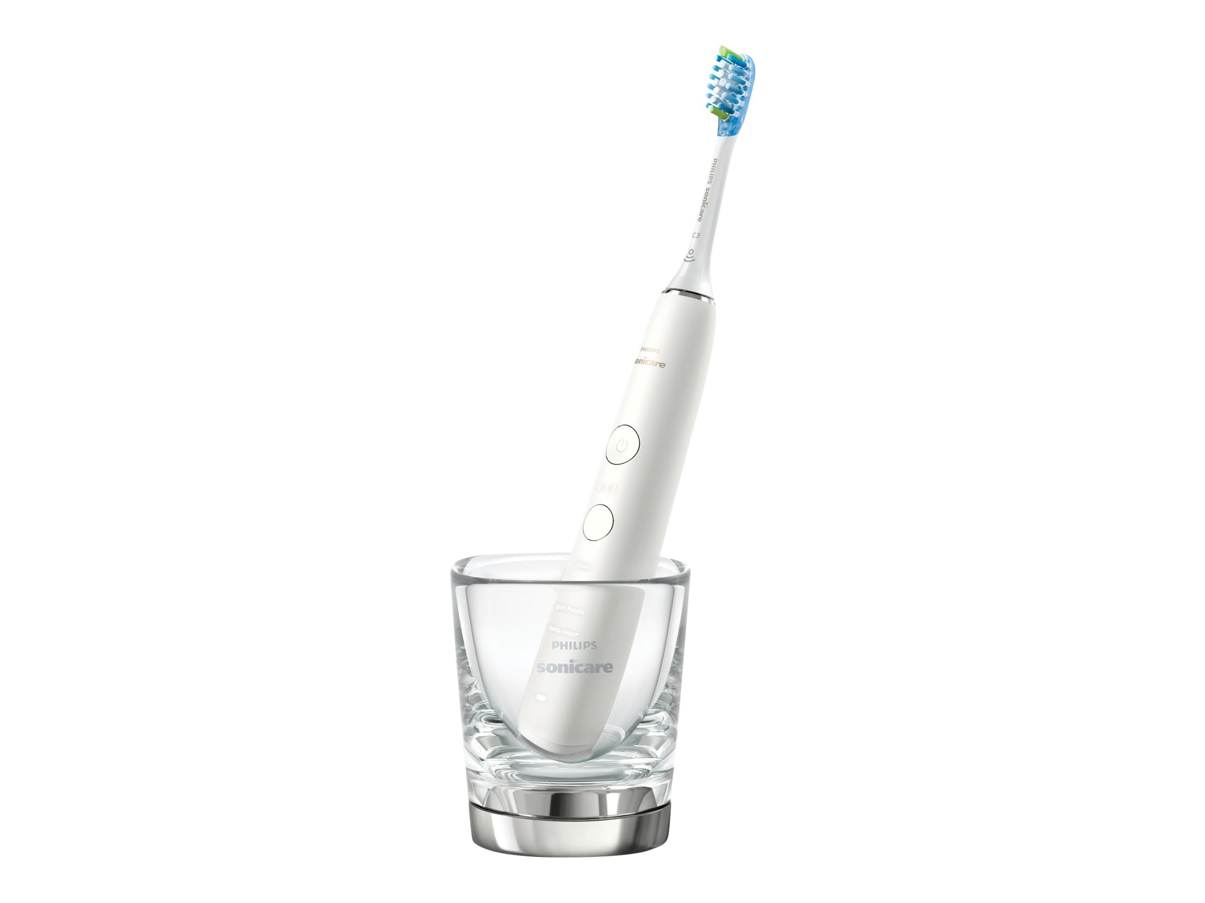 Philips | DiamondClean Electric Toothbrush | HX9911/27 | Rechargeable | For adults | Number of brush heads included 1 | Number of teeth brushing modes 4 | Sonic technology | White