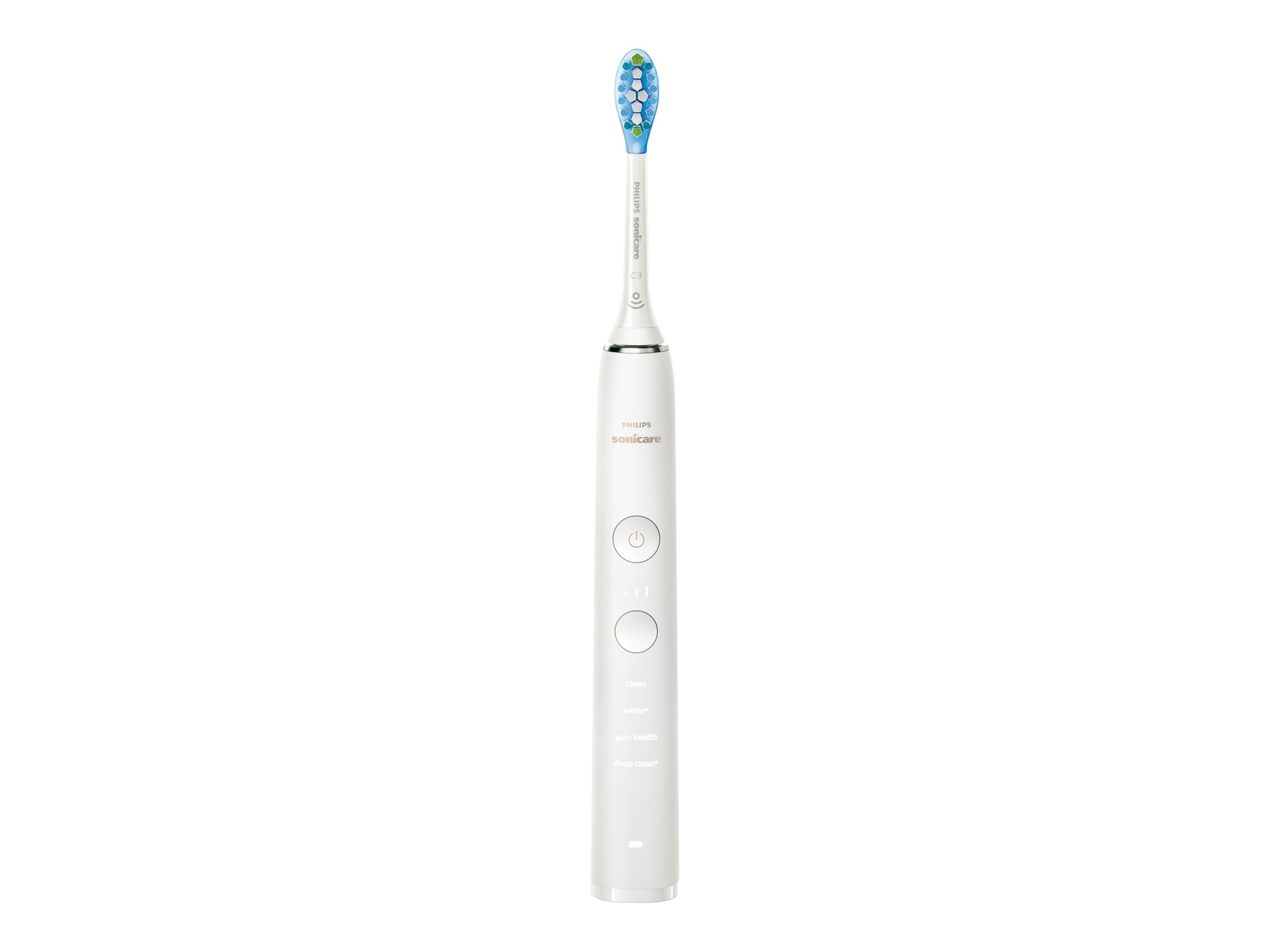 Philips | DiamondClean Electric Toothbrush | HX9911/27 | Rechargeable | For adults | Number of brush heads included 1 | Number of teeth brushing modes 4 | Sonic technology | White