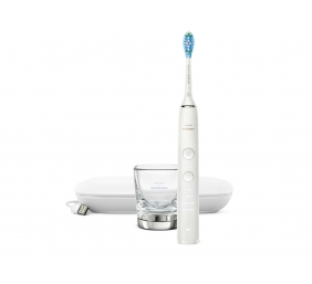 Philips | DiamondClean Electric Toothbrush | HX9911/27 | Rechargeable | For adults | Number of brush heads included 1 | Number of teeth brushing modes 4 | Sonic technology | White