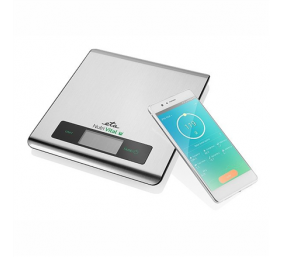 ETA | Kitchen scales with smart application | Nutri Vital | Maximum weight (capacity) 5 kg | Graduation 1 g | Silver