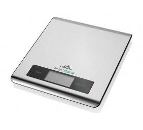 ETA | Kitchen scales with smart application | Nutri Vital | Maximum weight (capacity) 5 kg | Graduation 1 g | Silver