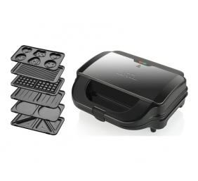 ETA | Sandwich Maker | Sorento Plus ETA515190000 | Multigrill | Number of plates 6 | 900 W | Number of pastry 2 | Black