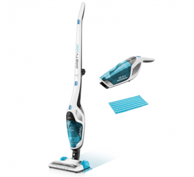 ETA | Vacuum Cleaner | Dasty AquaPlus ETA344790010 | Cordless operating | Handstick and Handheld | Wet suction | Power 95 W | 14.4 V | Dust capacity 0.5 L | White/Blue | Operating time (max) 45 min