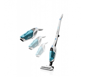 ETA | Vacuum Cleaner | Dasty AquaPlus ETA344790010 | Cordless operating | Handstick and Handheld | Wet suction | Power 95 W | 14.4 V | Dust capacity 0.5 L | White/Blue | Operating time (max) 45 min