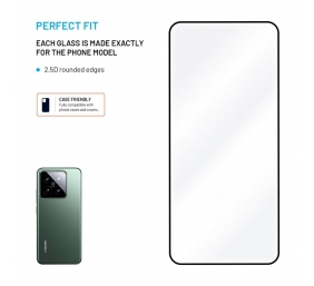 Fixed Screen protector | Xiaomi | 15 | Tempered glass | Black | Full Cover 2.5D
