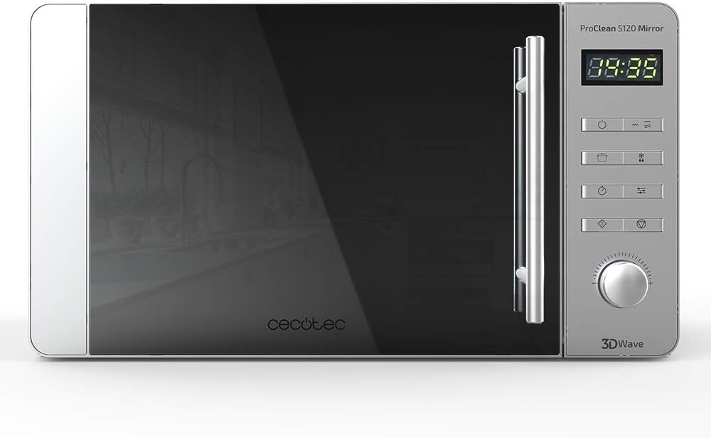Cecotec Microwave Oven | ProClean 5120 Mirror | Free standing | 20 L | 700 W | Grill | ‎Stainless Steel