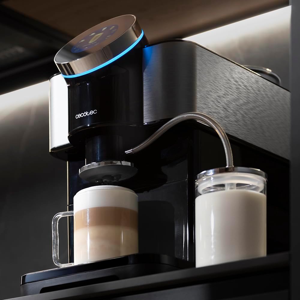 Cecotec Coffee Maker | Cremmaet Spin | Pump pressure 19 bar | Built-in milk frother | Super-automatic | 1450 W