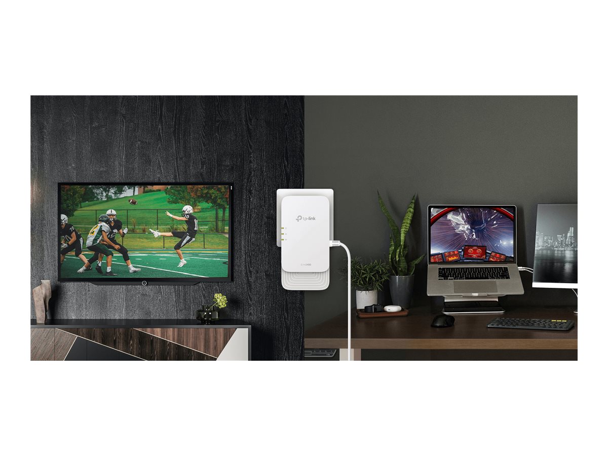 TP-Link PGW2440 KIT G.hn2400 Powerline AX1800 Wi-Fi 6 Kit