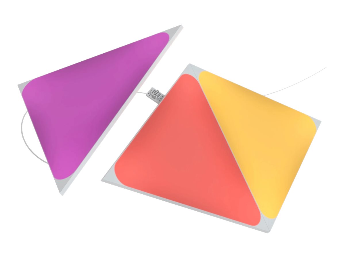 Nanoleaf|Shapes Triangles Expansion Pack (3 panels)|1 x 1.5 W|16M+ colours
