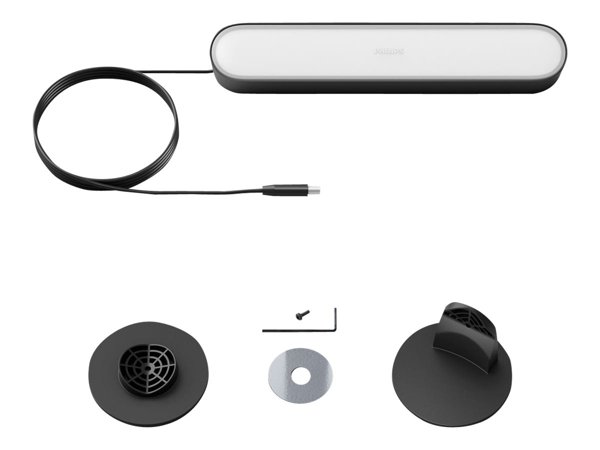 Philips Hue|COL Play Light Bar Extension, Black|42 W|2000-6500 Hue White Color Ambiance