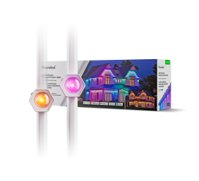 Nanoleaf Smart Multicolor Permanent Outdoor Lights Smarter Kit, 15m|16+ Million Colours