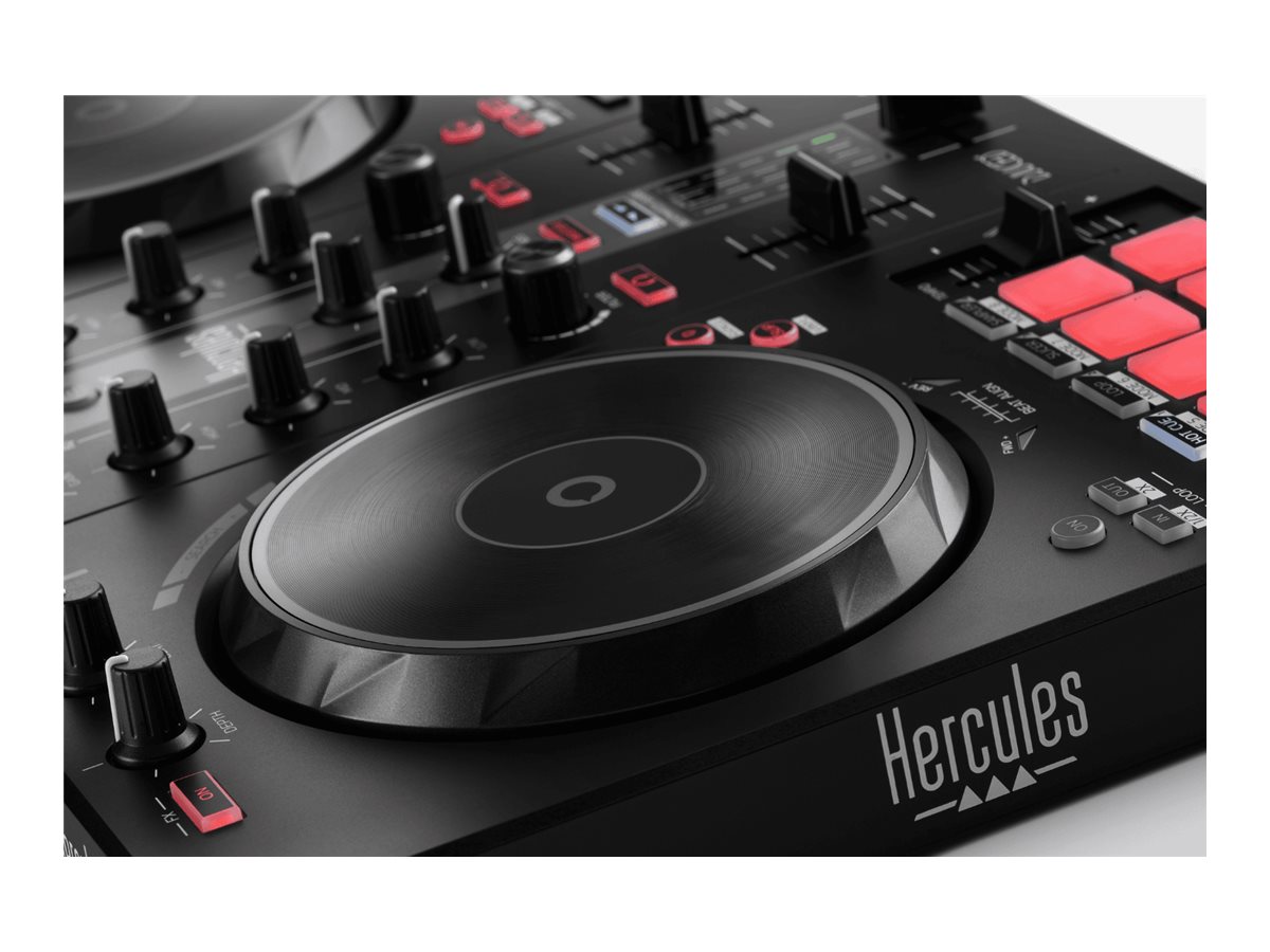 Hercules | DJ controller | DJ Essentials Kit | Speakers | USB connectivity