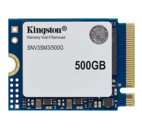 Kingston SSD | SNV3SM3/500G | 500 GB | SSD form factor M.2 2280 | Solid-state drive interface PCIe 4.0 x4 NVMe | Read speed 5000 MB/s | Write speed 3000 MB/s