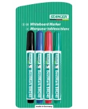 Stanger Baltos lentos žymekliai BM240 1-3 mm, 4 spalvų rinkinys 002510