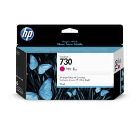 HP 730 (P2V63A) Rašalinė kasetė, Purpurinė