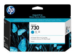 HP 730 (P2V62A) Rašalinė kasetė, Žydra