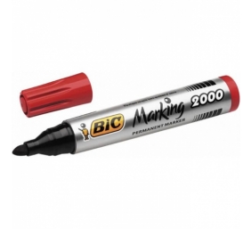 Bic Permanentinis žymeklis Eco 2000 2-5 mm, raudonas, 1 vnt. 000033