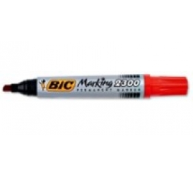 Bic Permanentinis žymeklis Eco 2300 4-5 mm, raudonas, 1 vnt. 300034