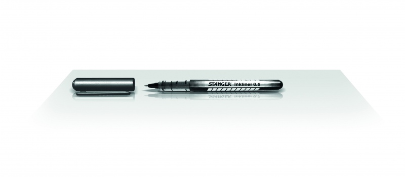 Stanger Rašiklis Solid InkLiner 0.5 mm, juodas, 1 vnt. 7420001