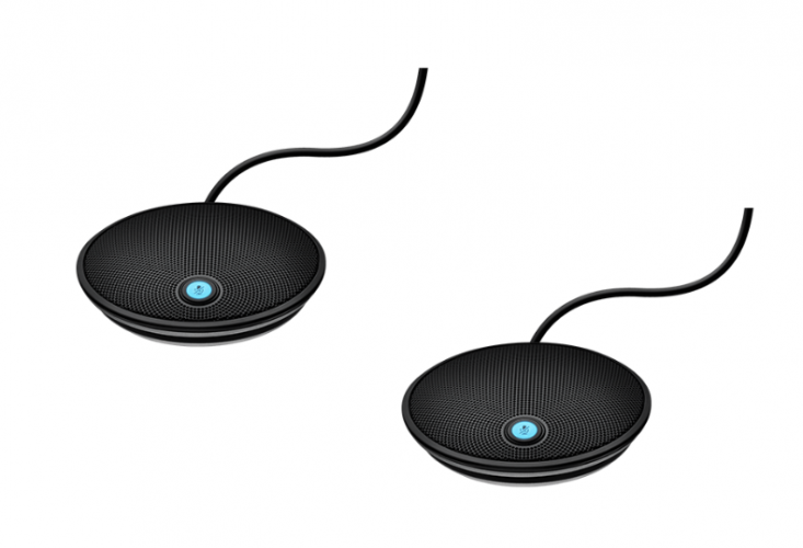 Logitech GROUP Expansion Mics 989-000171 Mikrofonas konferencijoms, Juoda