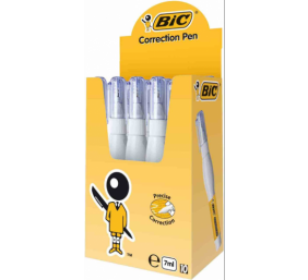Bic Korektūros pieštukas 7 ml, pakuotėje 10 vnt. 996724