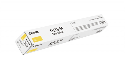 Canon C-EXV 54 (1397C002) Lazerinė kasetė, Geltona