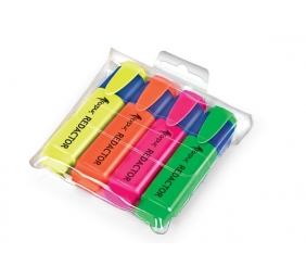 Teksto žymeklių rinkinys Forpus Redactor, 2-5 mm, 4 spalvos