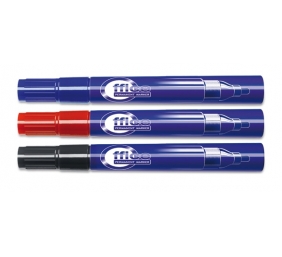 Žymeklis permanentinis Forpus, 1-5 mm, apvali galvutė, juodas  1213-001