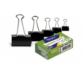 Spaustukai Forpus, 32mm, juodi 12vnt 1105-003