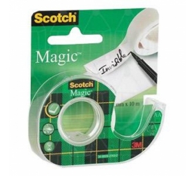 Lipni juostelė Scotch® 810 Magic, 19mm x 7.5m, nematoma, su laikikliu  1114-118