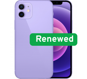 Apple | RENEW | Grade B | iPhone 12 5G | Purple | 6.1 " | Super Retina XDR OLED | 2532 x 1170 pixels | A14 Bionic | 4 GB | 64 GB | Dual SIM | 5G | 12+12 MP | iOS | 18