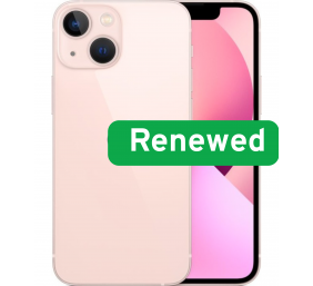 Apple | RENEW | Grade A | iPhone 13 Mini | Pink | 5.4 " | Super Retina XDR OLED | 2340 x 1080 pixels | A15 Bionic | 4 GB | 128 GB | Dual SIM | 5G | 12+12 MP | iOS | 18
