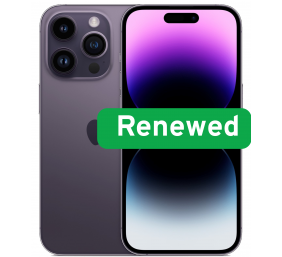 Apple | RENEW | Grade C | iPhone 14 Pro | Purple | 6.1 " | Super Retina XDR OLED | 2556 x 1179 pixels | A16 Bionic | 6 GB | 128 GB | Dual SIM | 5G | 48+12+12 MP | iOS | 18